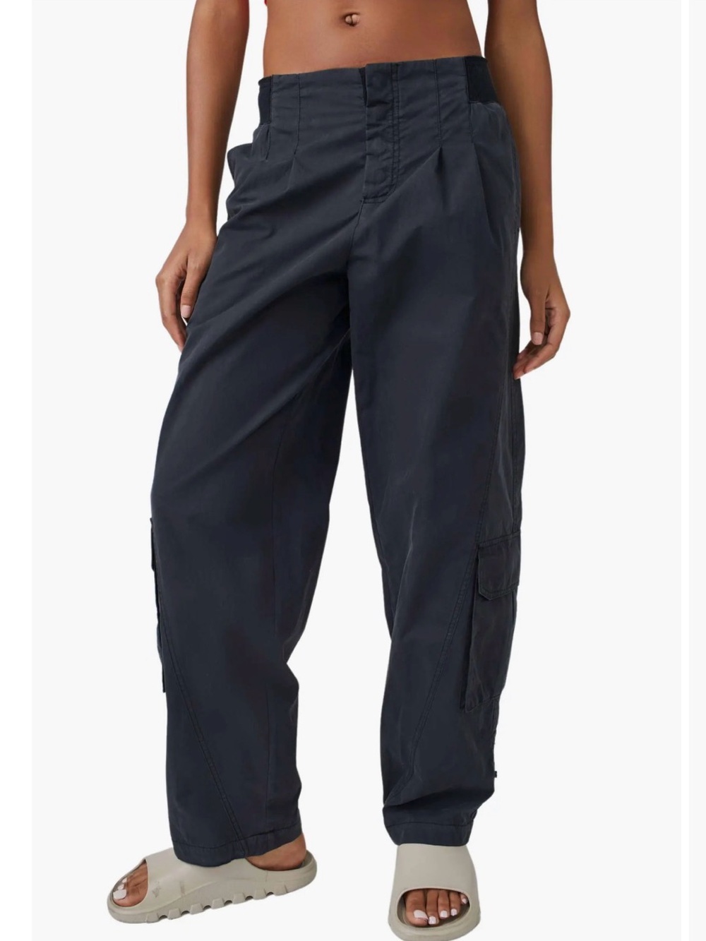 FP Movement Mesmerize Me Cargo Pants Charcoal Black XL